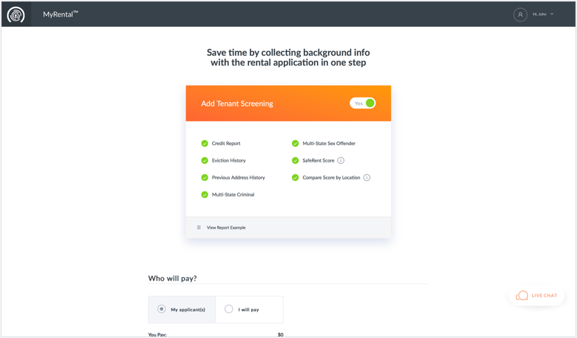 How to Do a Rental Application and Background Check with MyRental
